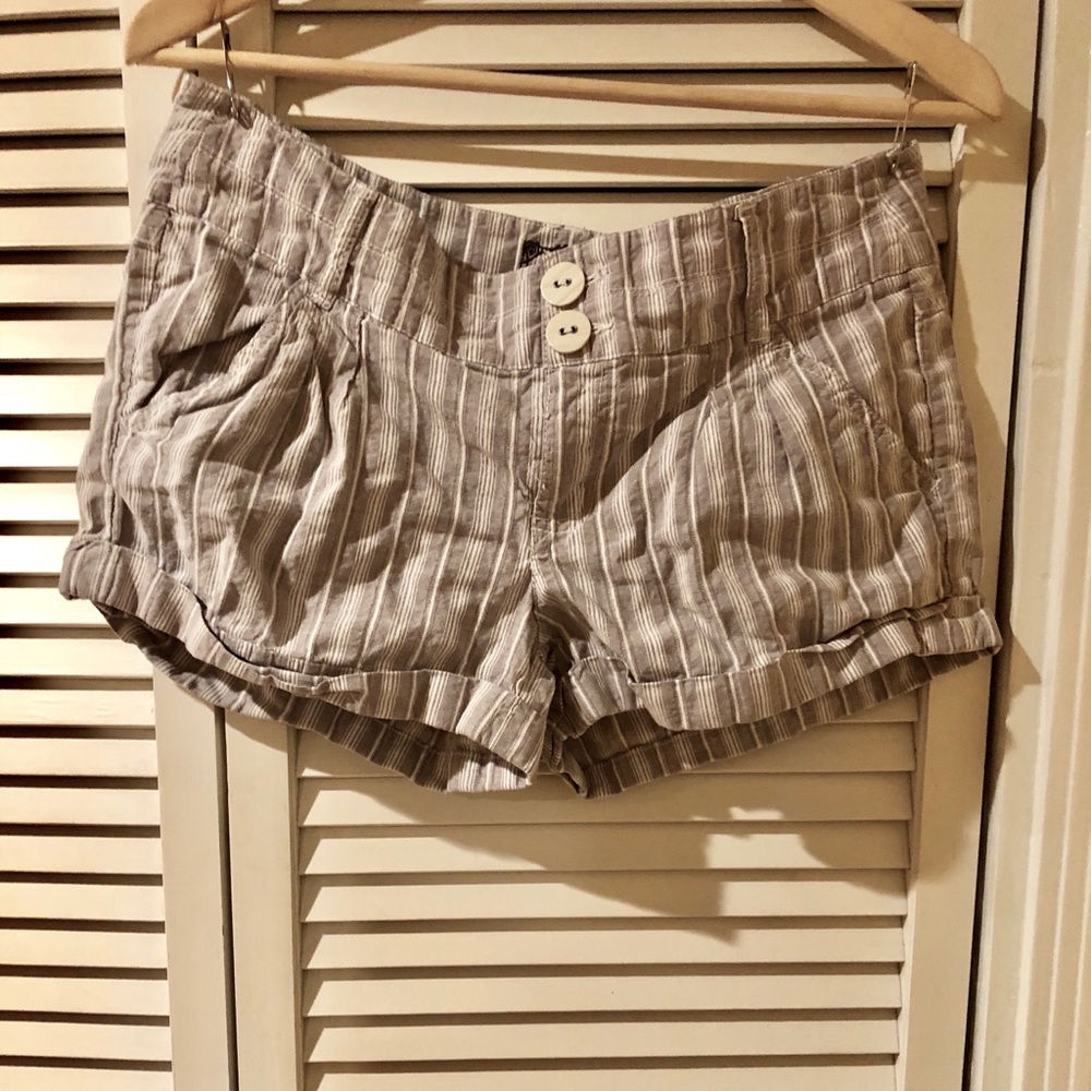 Cute striped shorts
